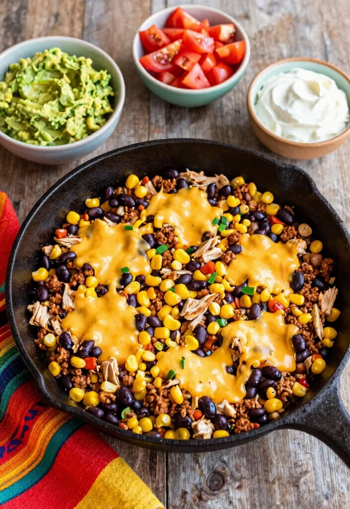 12 Easy Dinner Recipes for Busy Weeknights 23 12 Easy Dinner Recipes for Busy Weeknights - 3. One-Pan Taco Skillet 1