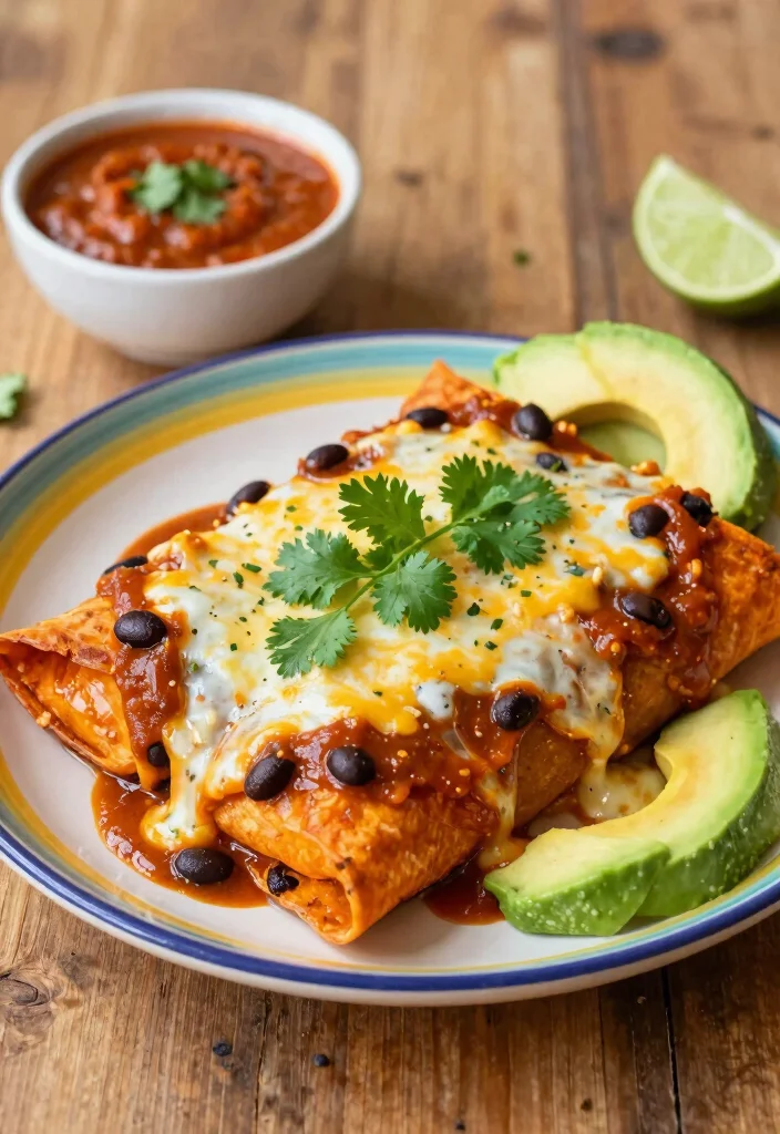 12 Fall Dinner Recipes for Cozy Family Meals 12 12 Fall Dinner Recipes for Cozy Family Meals - 2. Sweet Potato and Black Bean Enchiladas 1