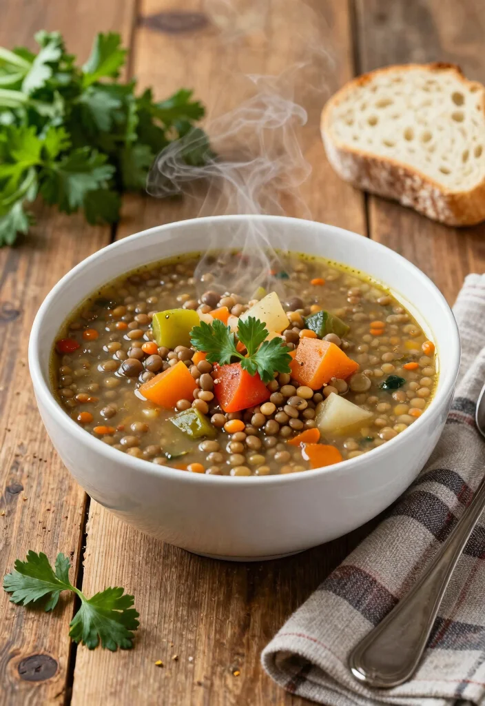 12 Fall Dinner Recipes for Cozy Family Meals 23 12 Fall Dinner Recipes for Cozy Family Meals - 3. Hearty Vegetable Lentil Soup 1