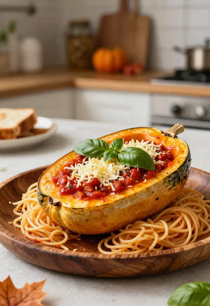 12 Fall Dinner Recipes for Cozy Family Meals 56 12 Fall Dinner Recipes for Cozy Family Meals - 6. Spaghetti Squash with Marinara Sauce 1