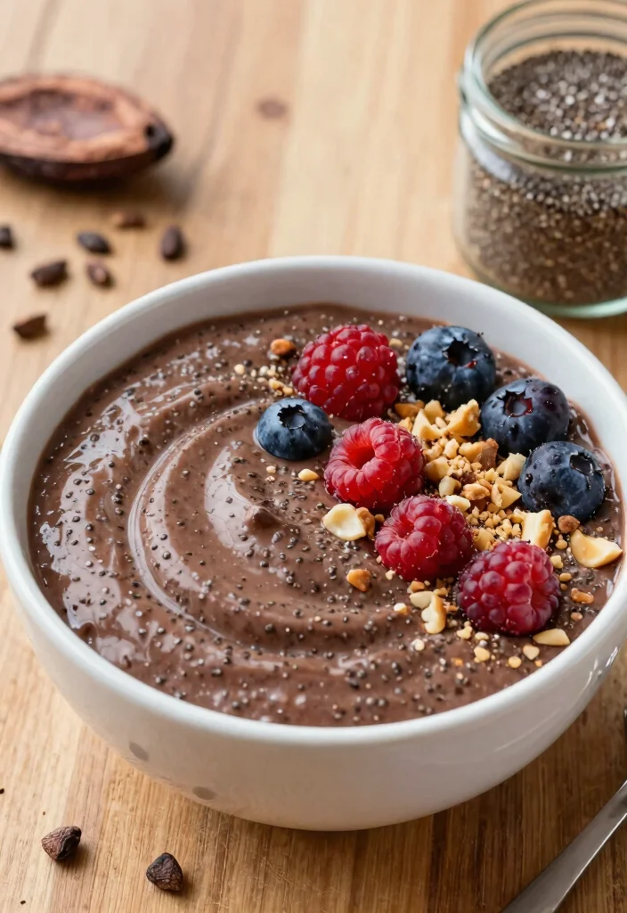 12 Gluten Free Vegan Recipes for Easy Clean Eating 122 12 Gluten Free Vegan Recipes for Easy Clean Eating - 12. Chocolate Chia Pudding 1
