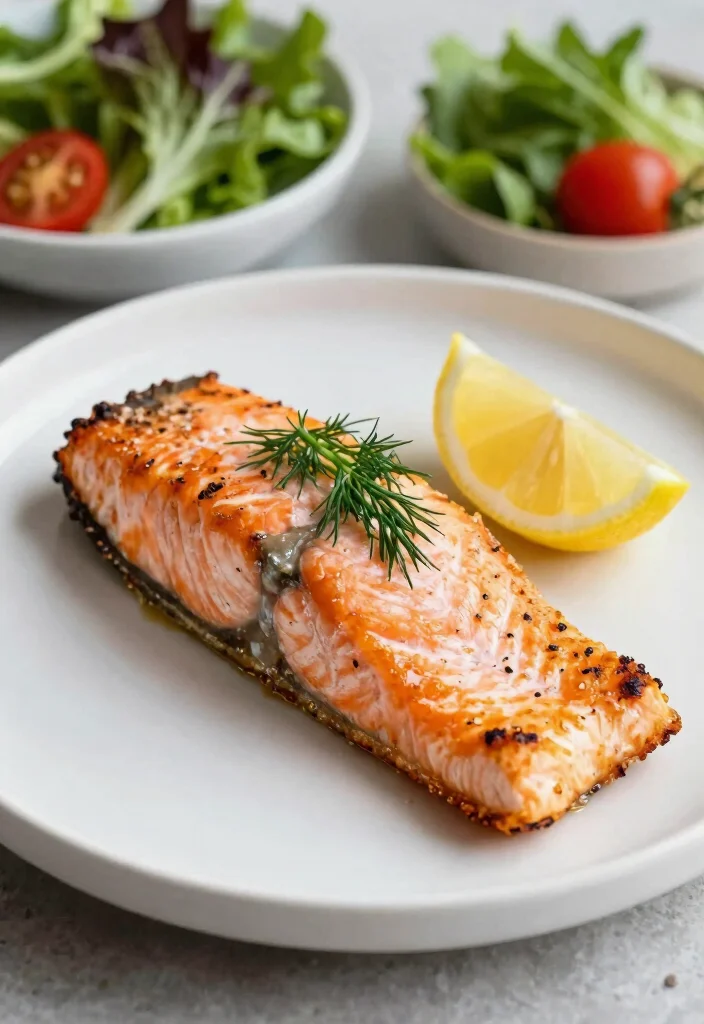 12 Healthy Air Fryer Recipes for Quick Light Meals 34 12 Healthy Air Fryer Recipes for Quick Light Meals - 4. Air Fryer Salmon 1