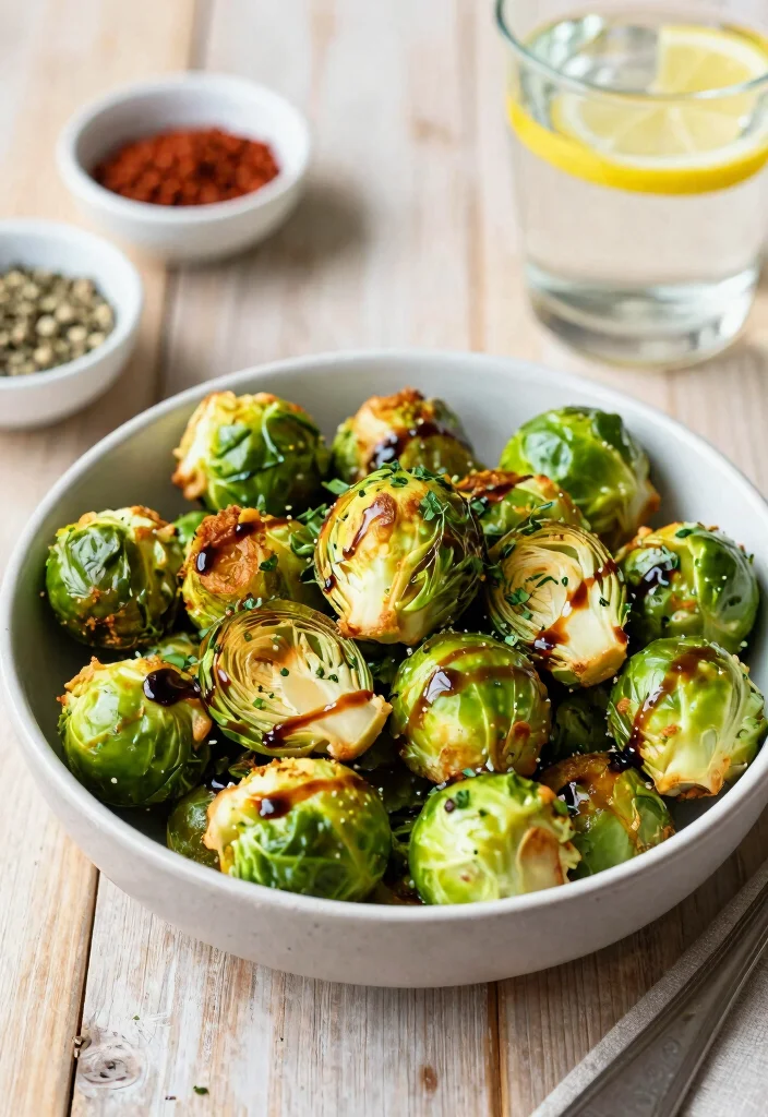 12 Healthy Air Fryer Recipes for Quick Light Meals 45 12 Healthy Air Fryer Recipes for Quick Light Meals - 5. Air Fryer Brussels Sprouts 1
