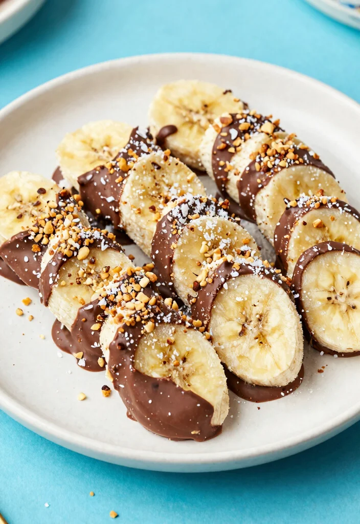 12 Healthy Banana Recipes for Easy Snacks and Desserts 111 12 Healthy Banana Recipes for Easy Snacks and Desserts - 11. Chocolate-Dipped Bananas 1