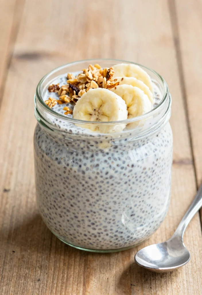 12 Healthy Banana Recipes for Easy Snacks and Desserts 23 12 Healthy Banana Recipes for Easy Snacks and Desserts - 3. Banana Chia Pudding 1