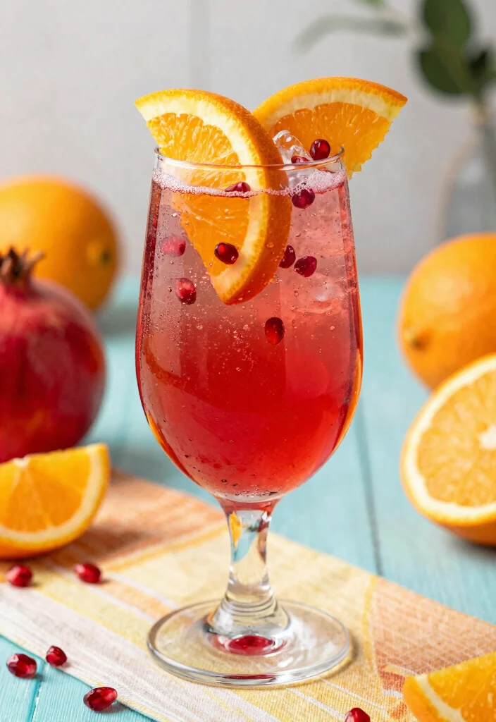 12 Healthy Drink Recipes for Everyday Hydration 111 12 Healthy Drink Recipes for Everyday Hydration - 11. Pomegranate Citrus Sparkler 1