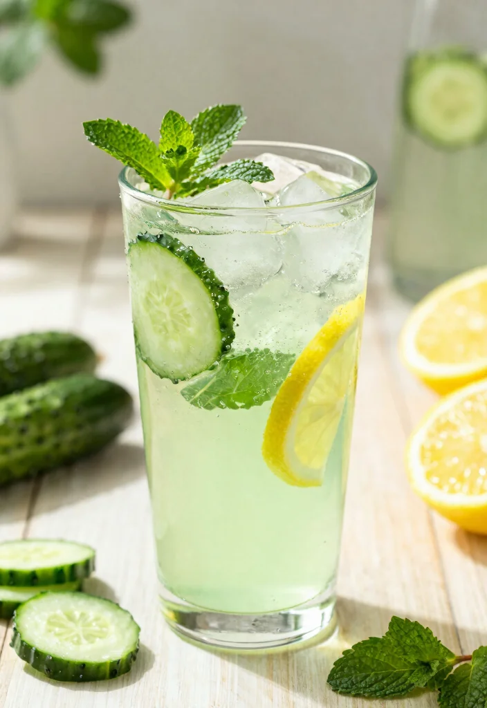 12 Healthy Drink Recipes for Everyday Hydration 34 12 Healthy Drink Recipes for Everyday Hydration - 4. Green Detox Water 1