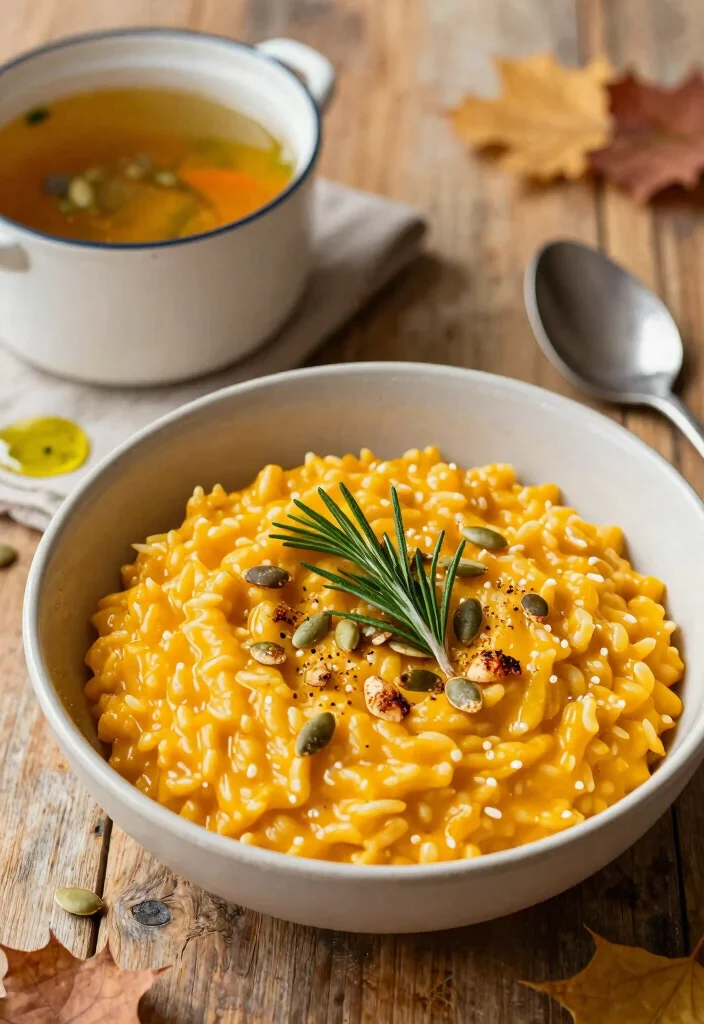 12 Healthy Fall Recipes for Cozy Wholesome Eating 1 12 Healthy Fall Recipes for Cozy Wholesome Eating - 1. Creamy Pumpkin Risotto 1