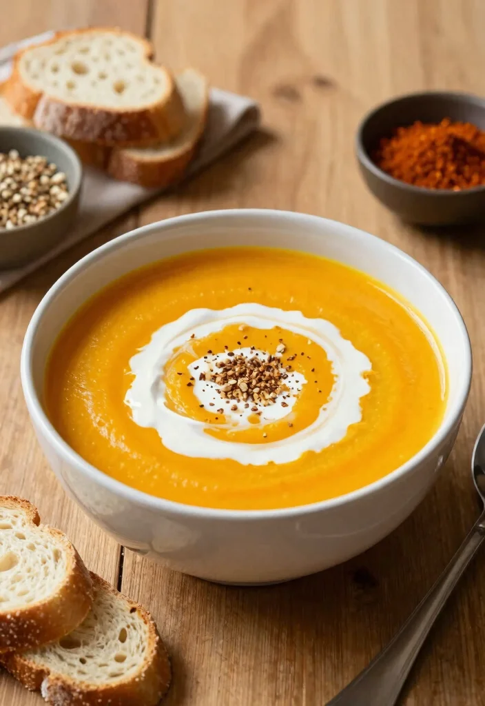 12 Healthy Fall Recipes for Cozy Wholesome Eating 45 12 Healthy Fall Recipes for Cozy Wholesome Eating - 5. Butternut Squash Soup 1
