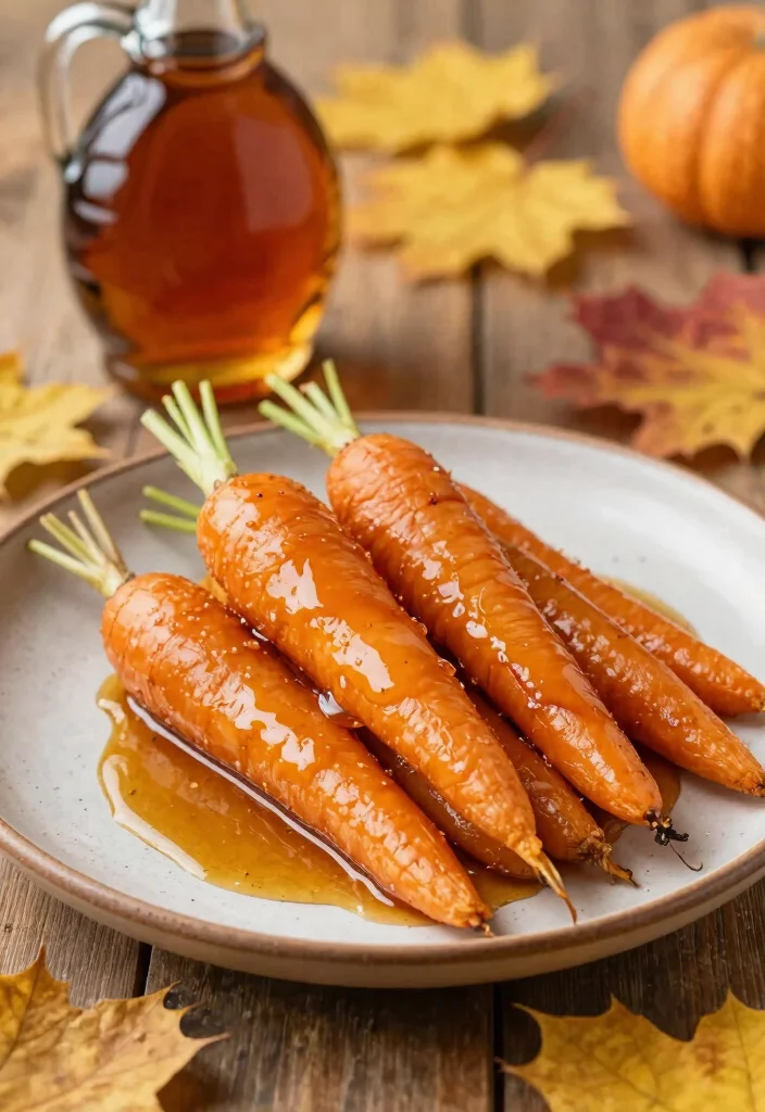 12 Healthy Fall Recipes for Cozy Wholesome Eating 56 12 Healthy Fall Recipes for Cozy Wholesome Eating - 6. Maple Glazed Carrots 1