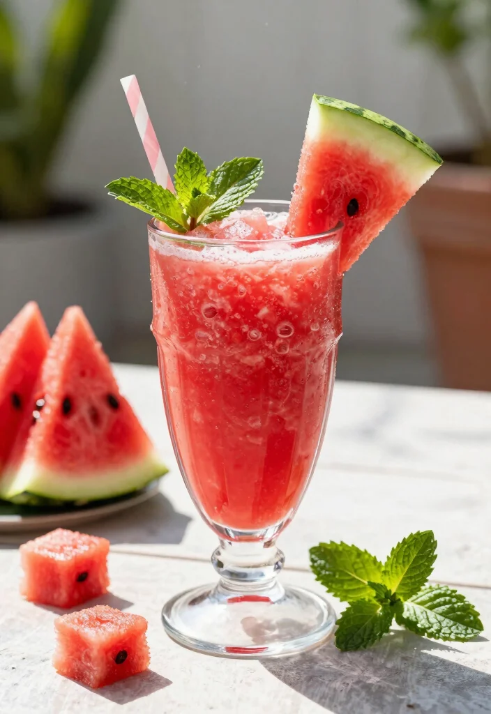 12 Healthy Fruit Smoothie Recipes for Quick Energy 100 12 Healthy Fruit Smoothie Recipes for Quick Energy - 10. Watermelon Mint Smoothie 1