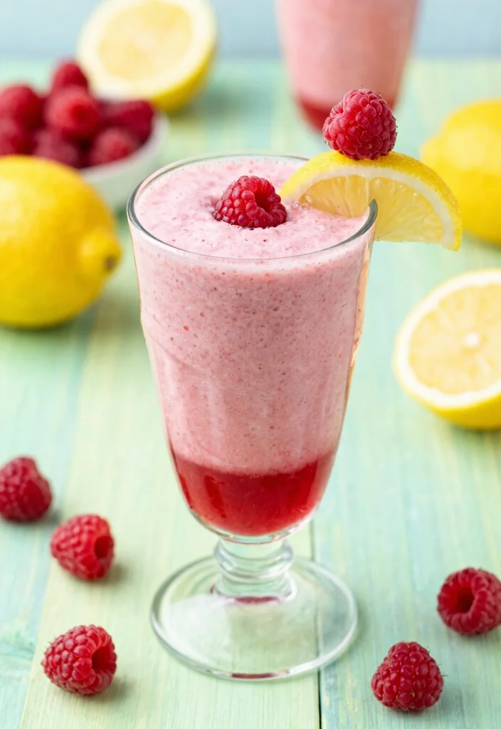 12 Healthy Fruit Smoothie Recipes for Quick Energy 111 12 Healthy Fruit Smoothie Recipes for Quick Energy - 11. Raspberry Lemonade Smoothie 1