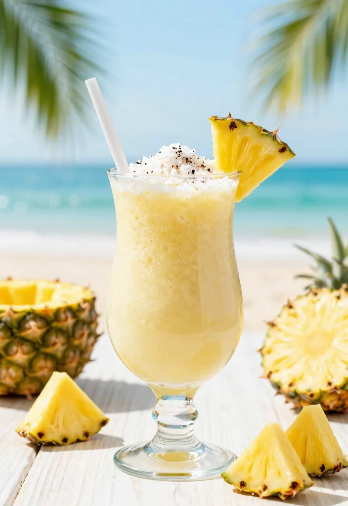 12 Healthy Fruit Smoothie Recipes for Quick Energy 56 12 Healthy Fruit Smoothie Recipes for Quick Energy - 6. Pineapple Coconut Refresher 1