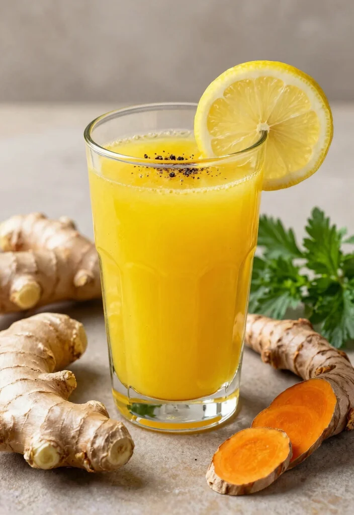 12 Healthy Juice Recipes for Refreshing Daily Nutrition - 11. Ginger Tumeric Elixir 1