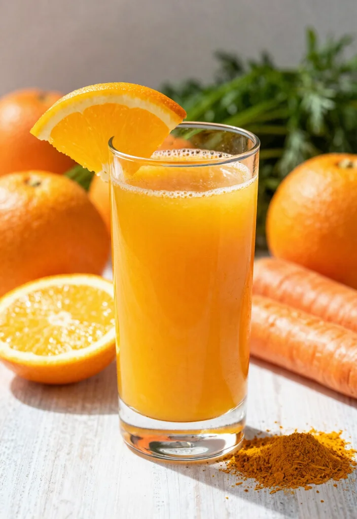 12 Healthy Juice Recipes for Refreshing Daily Nutrition - 7. Orange-Carrot Sunrise 1