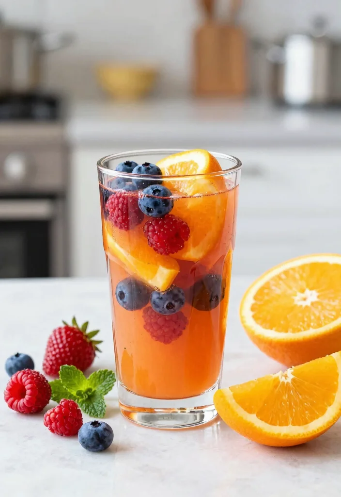 12 Healthy Juice Recipes for Refreshing Daily Nutrition - 9. Citrus-Berry Blast 1