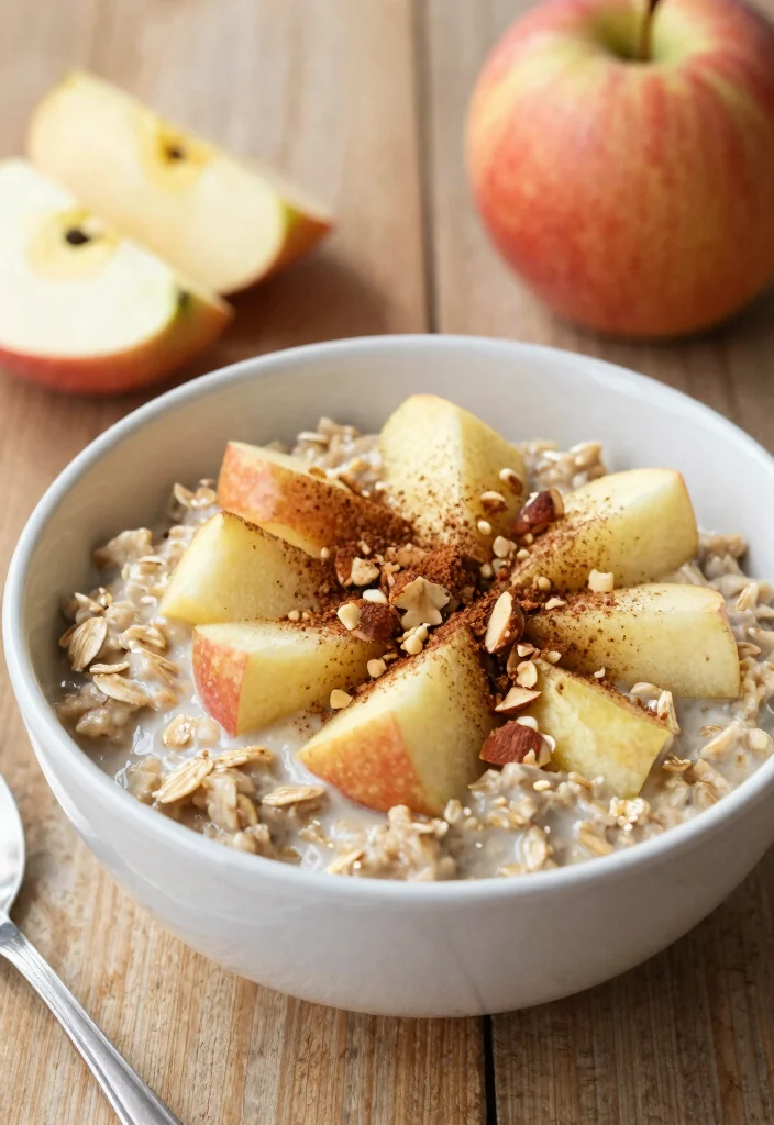 12 Heart Healthy Recipes for Nutritious Daily Cooking 111 12 Heart Healthy Recipes for Nutritious Daily Cooking - 11. Apple and Oatmeal Breakfast Bowl 1