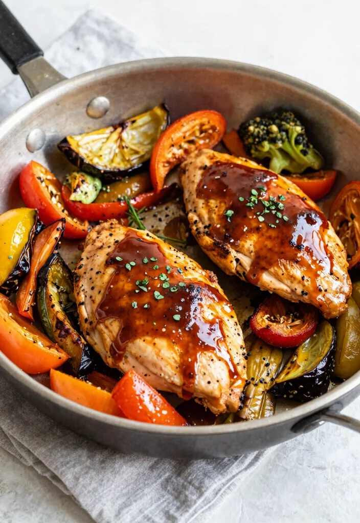 12 Keto Chicken Recipes for Easy Flavorful Dinners 68 12 Keto Chicken Recipes for Easy Flavorful Dinners - 7. One-Pan BBQ Chicken and Vegetables 1