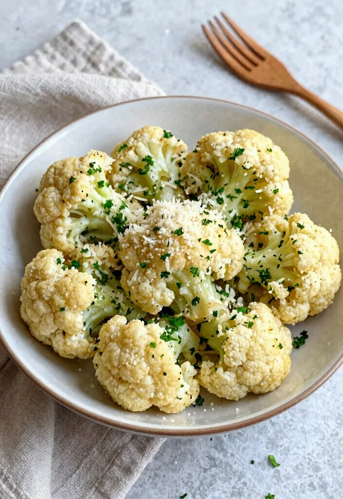 12 Keto Crockpot Recipes for Hands Off Cooking 67 12 Keto Crockpot Recipes for Hands Off Cooking - 7. Garlic Parmesan Cauliflower 1