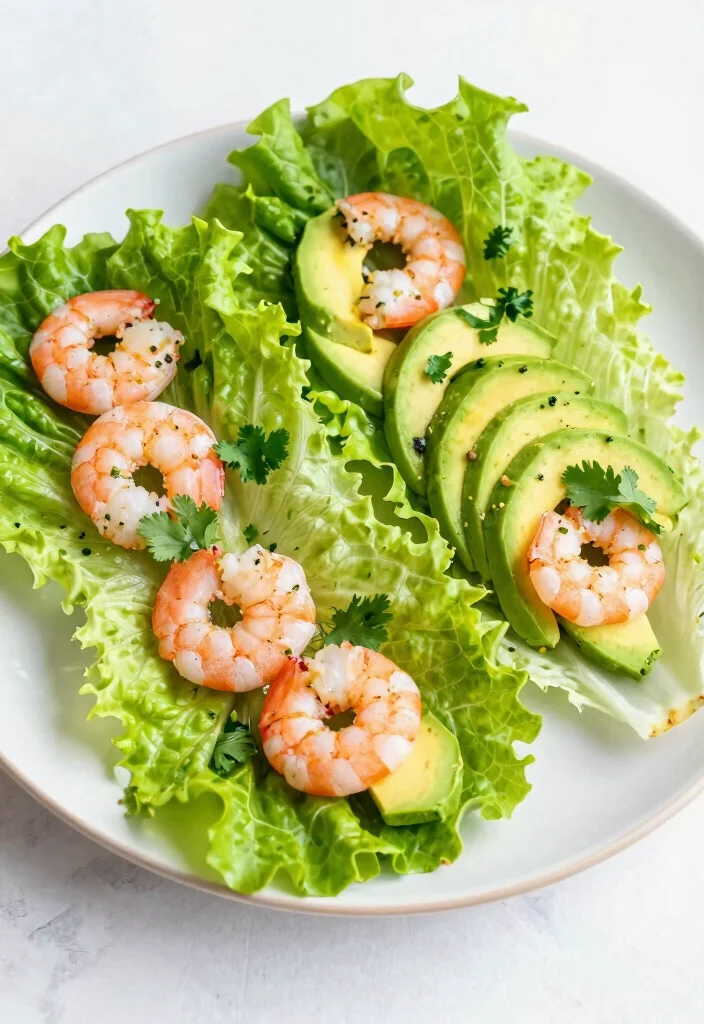 12 Keto Shrimp Recipes for Quick Light Dinners 123 12 Keto Shrimp Recipes for Quick Light Dinners - 12. Shrimp and Avocado Lettuce Wraps 1