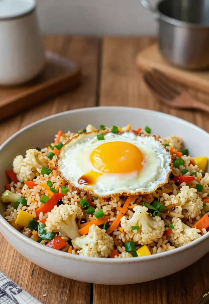 12 Light Dinner Recipes for Easy Healthy Nights - 9. Cauliflower Rice Stir-Fry 1