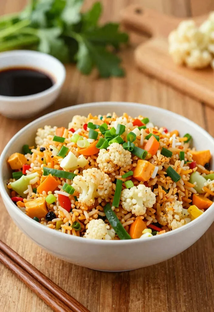 12 Low Carb Dinner Recipes for Light Satisfying Meals 12 12 Low Carb Dinner Recipes for Light Satisfying Meals - 2. Cauliflower Fried Rice 1