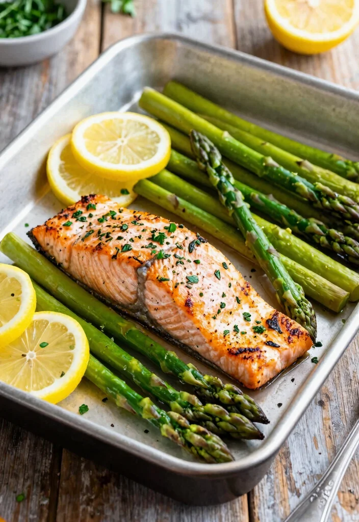 12 Low Carb Dinner Recipes for Light Satisfying Meals 67 12 Low Carb Dinner Recipes for Light Satisfying Meals - 7. Sheet Pan Lemon Herb Salmon 1