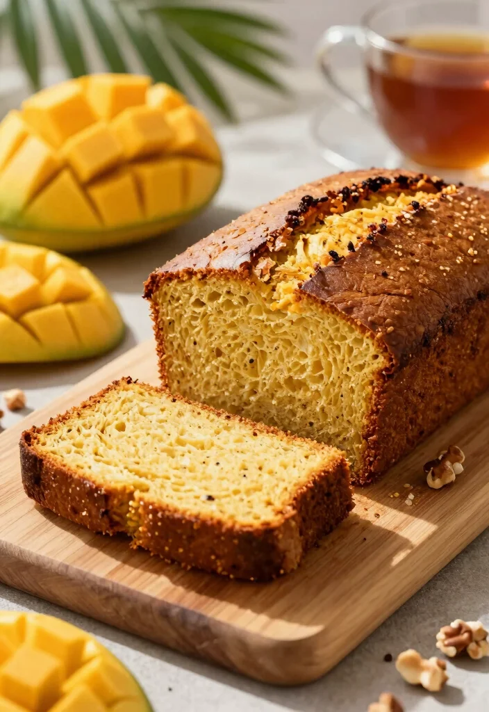 12 Mango Dessert Recipes for Bright Tropical Sweets - 10. Mango Banana Bread 1