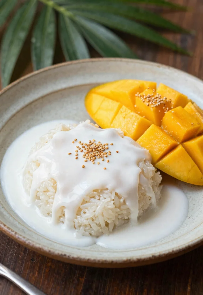 12 Mango Dessert Recipes for Bright Tropical Sweets - 5. Mango Sticky Rice 1