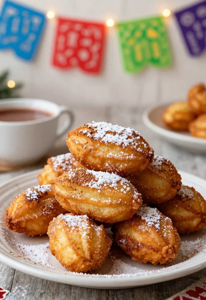 12 Mexican Dessert Recipes with Classic Sweet Flavors 34 12 Mexican Dessert Recipes with Classic Sweet Flavors - 4. Buñuelos: Crisp and Sweet 1
