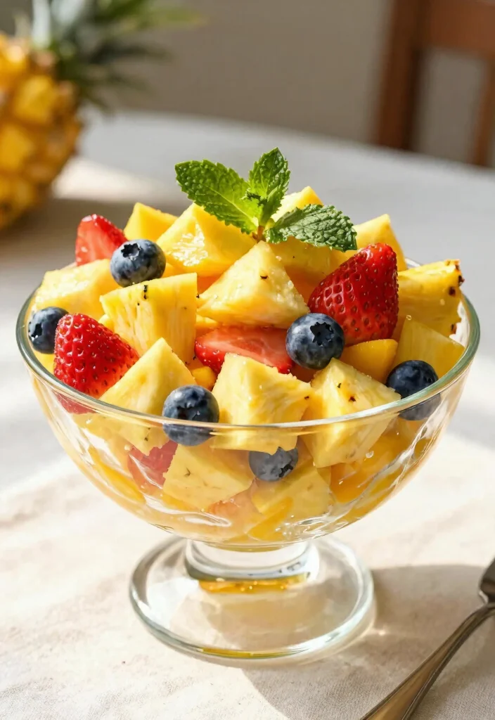 12 Pineapple Dessert Recipes for Sweet Tropical Desserts 112 12 Pineapple Dessert Recipes for Sweet Tropical Desserts - 11. Pineapple Fruit Salad 1