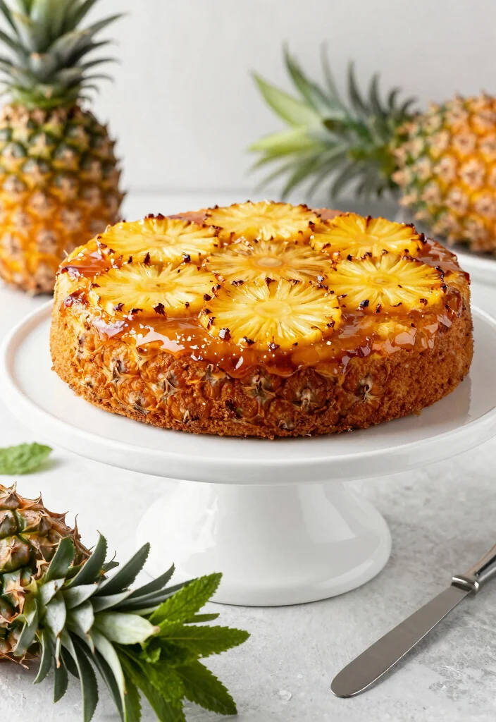 12 Pineapple Dessert Recipes for Sweet Tropical Desserts 123 12 Pineapple Dessert Recipes for Sweet Tropical Desserts - 12. Pineapple Upside-Down Cake 1