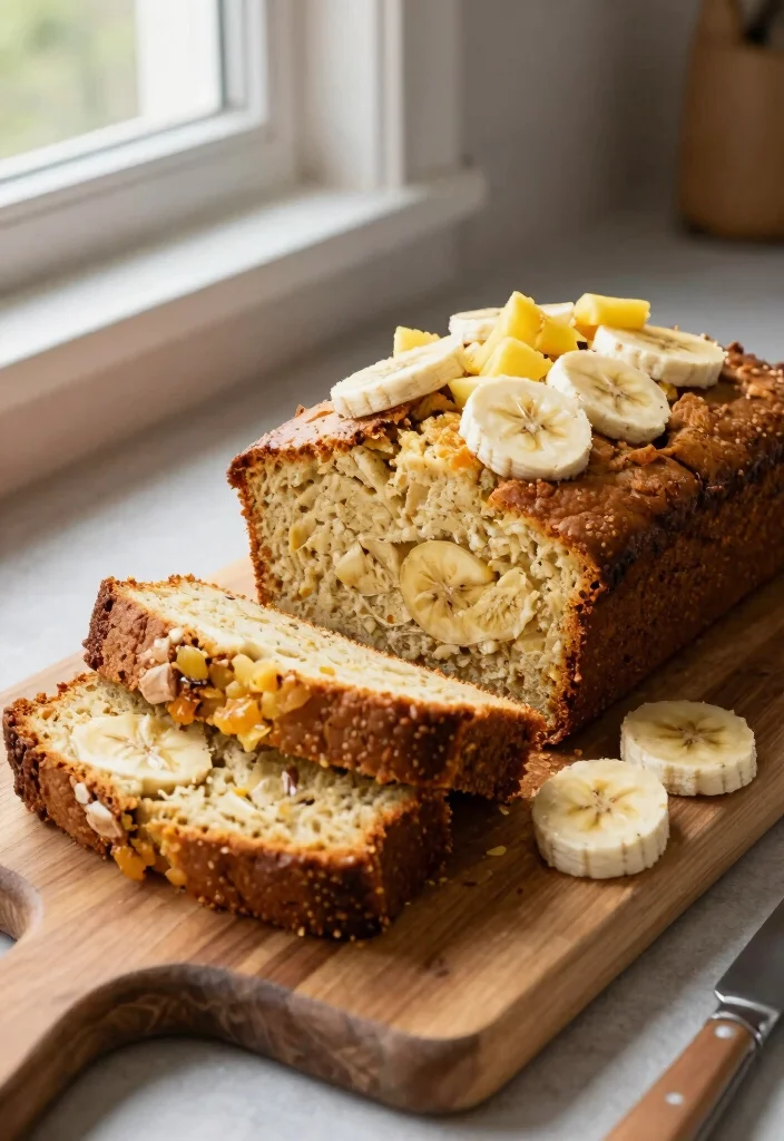 12 Pineapple Dessert Recipes for Sweet Tropical Desserts 57 12 Pineapple Dessert Recipes for Sweet Tropical Desserts - 6. Pineapple Banana Bread 1