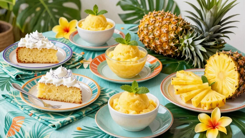 12 Pineapple Dessert Recipes for Sweet Tropical Desserts