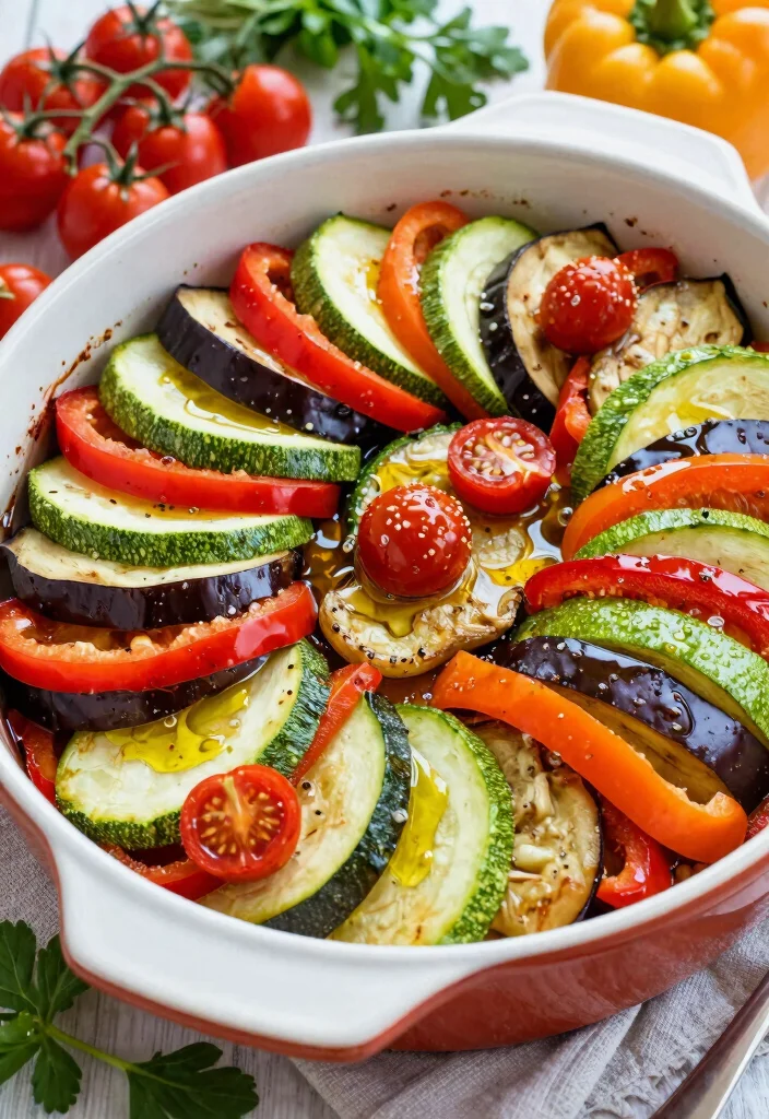 12 Vegan Casserole Recipes for Comforting Family Meals 56 12 Vegan Casserole Recipes for Comforting Family Meals - 6. One-Pan Ratatouille Casserole 1