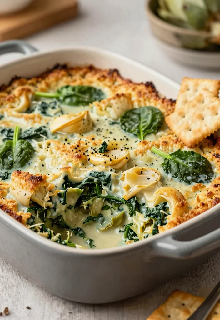 12 Vegan Casserole Recipes for Comforting Family Meals 67 12 Vegan Casserole Recipes for Comforting Family Meals - 7. Vegan Spinach and Artichoke Casserole 1