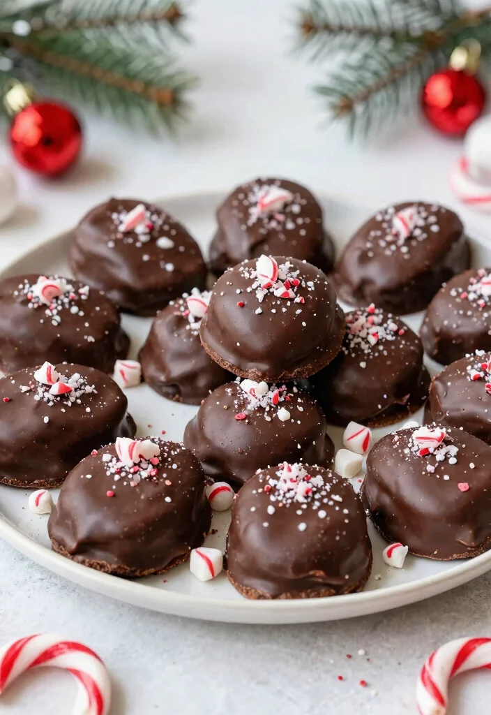12 Vegan Christmas Recipes for a Festive Holiday Table 67 12 Vegan Christmas Recipes for a Festive Holiday Table - 7. Vegan Peppermint Patties 1