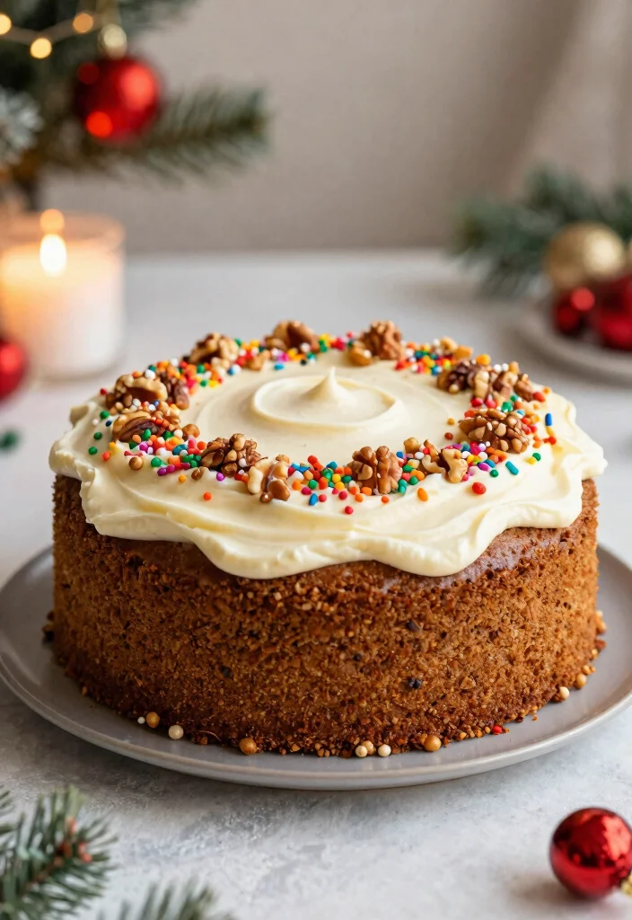 12 Vegan Christmas Recipes for a Festive Holiday Table 89 12 Vegan Christmas Recipes for a Festive Holiday Table - 9. Vegan Spice Cake with Cream Cheese Frosting 1
