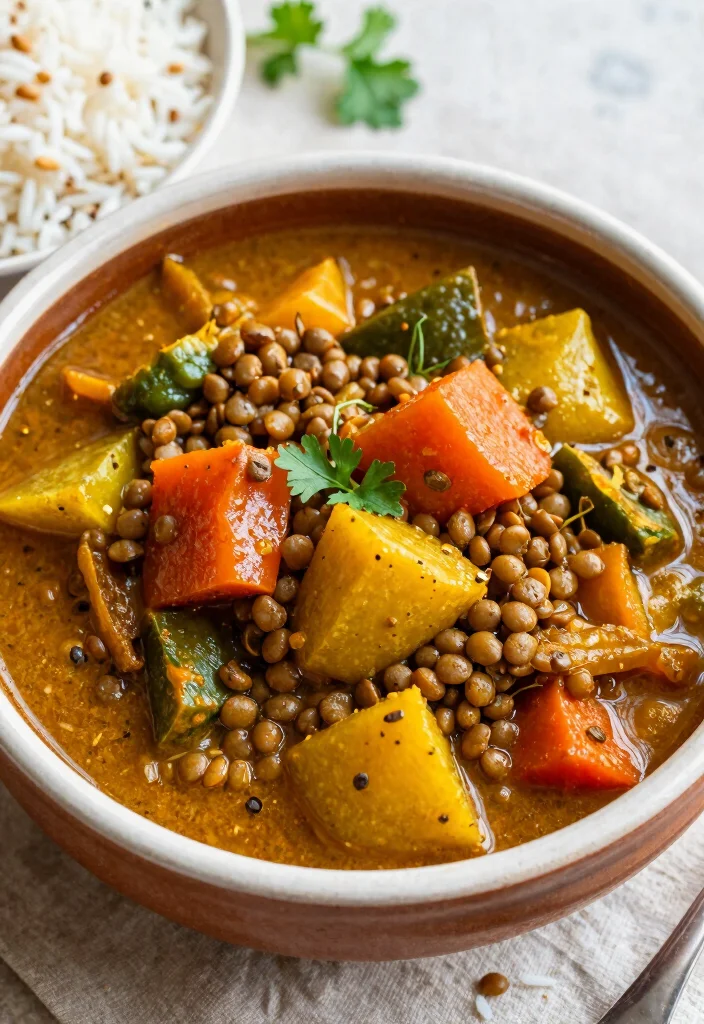 12 Vegan Dinner Recipes for Simple Weeknight Meals 56 12 Vegan Dinner Recipes for Simple Weeknight Meals - 6. Lentil and Vegetable Curry 1