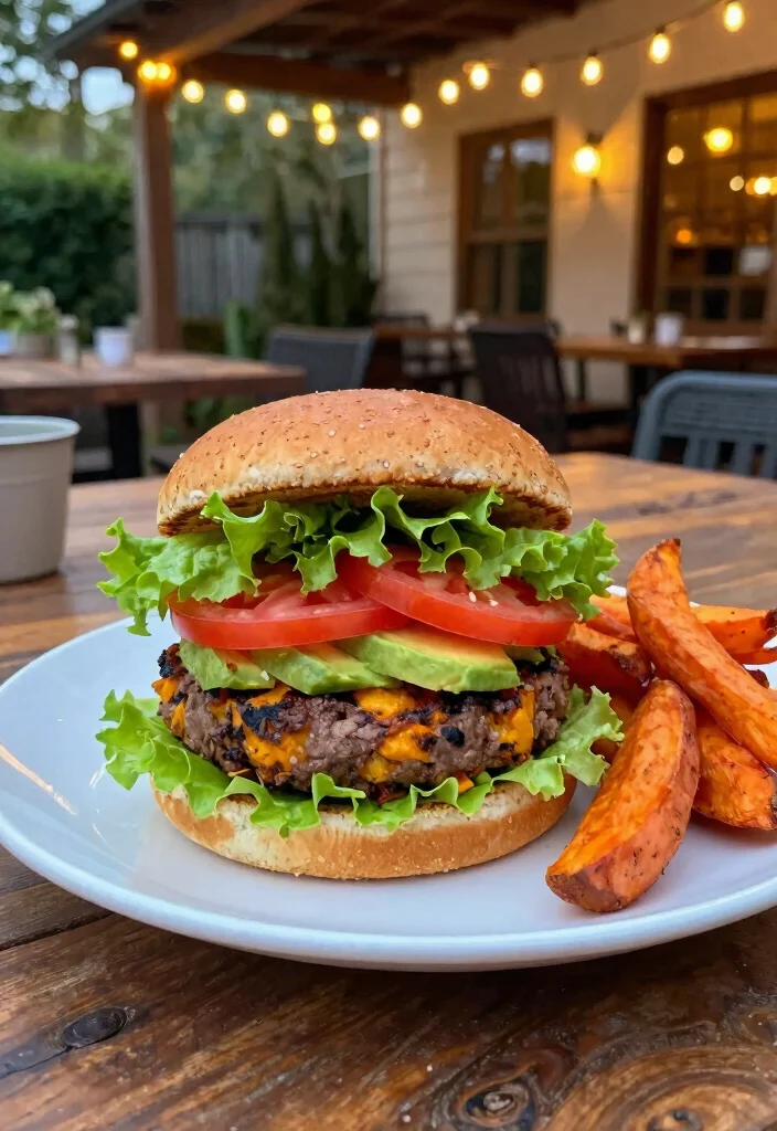 12 Vegan Sweet Potato Recipes for Hearty Comfort Meals 45 12 Vegan Sweet Potato Recipes for Hearty Comfort Meals - 5. Sweet Potato Veggie Burger 1