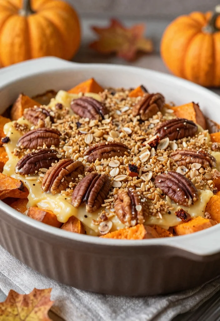 12 Vegan Thanksgiving Recipes for a Plant Based Feast 89 12 Vegan Thanksgiving Recipes for a Plant Based Feast - 9. Vegan Sweet Potato Casserole 1