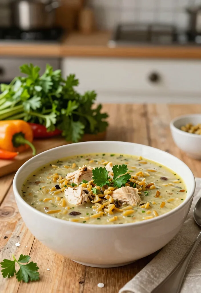 12 Winter Dinner Recipes for Comfort and Warmth 56 12 Winter Dinner Recipes for Comfort and Warmth - 6. Classic Chicken and Wild Rice Soup 1