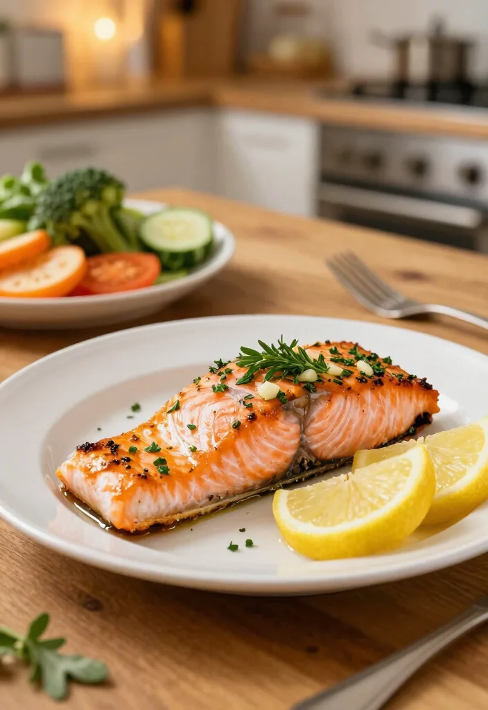 12 Winter Dinner Recipes for Comfort and Warmth 78 12 Winter Dinner Recipes for Comfort and Warmth - 8. Baked Salmon with Garlic and Herbs 1