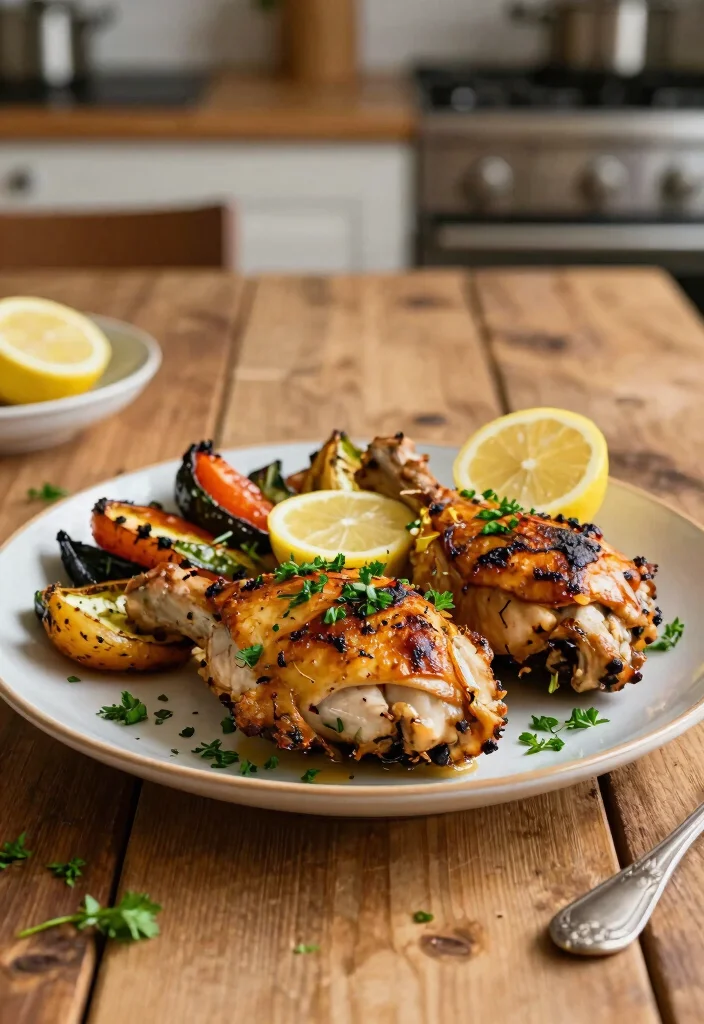 12 Winter Dinner Recipes for Comfort and Warmth 89 12 Winter Dinner Recipes for Comfort and Warmth - 9. Zesty Lemon and Herb Roasted Chicken Thighs 1