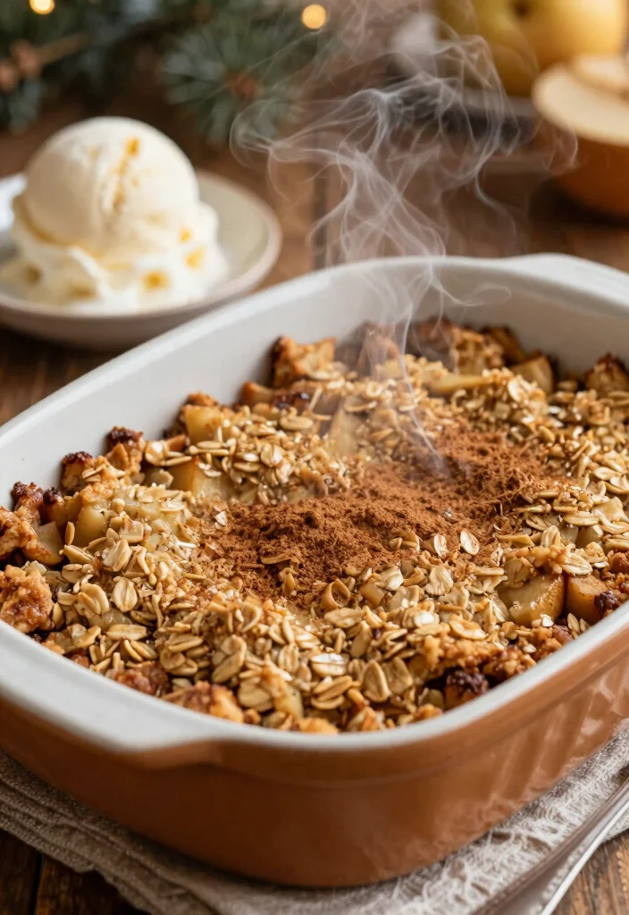 14 Christmas Dessert Recipes for a Festive Holiday Table 34 14 Christmas Dessert Recipes for a Festive Holiday Table - 4. Spiced Vegan Apple Crisp 1