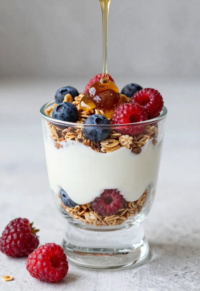 14 Dessert Recipes for Easy Sweet Treats at Home 3. Greek Yogurt Parfait 0
