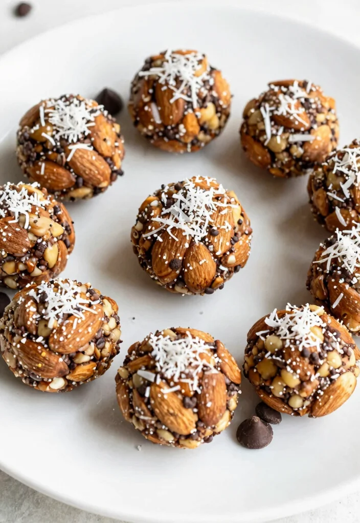 14 Dessert Recipes for Easy Sweet Treats at Home 8. Almond Joy Energy Bites 0