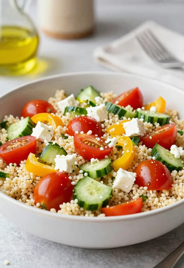 14 Dinner Recipes for Easy Weeknight Cooking 10. Quick Couscous Salad 0