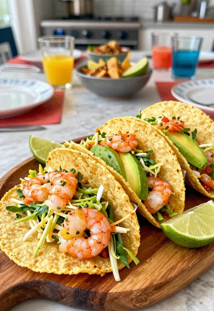 14 Dinner Recipes for Easy Weeknight Cooking 8. Quick Shrimp Tacos 0