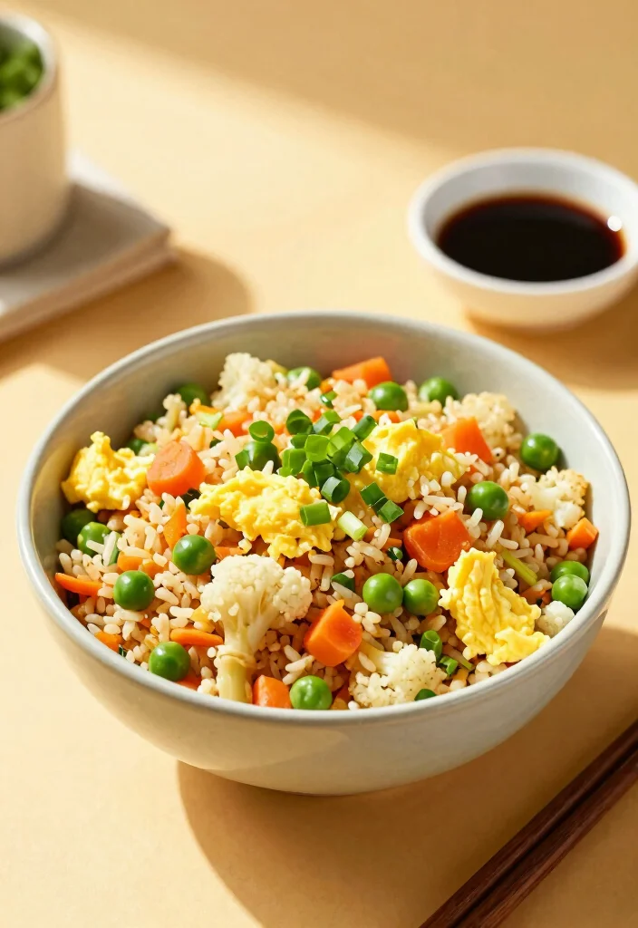 14 Healthy Recipes for Simple Balanced Everyday Meals 10. Cauliflower Fried Rice 0